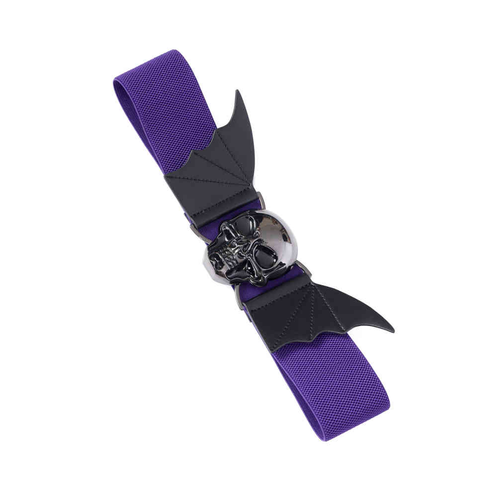 Banned - Storm Skull Taille riem - Paars